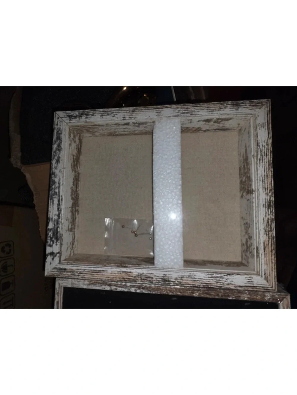 Shadow box with push pins set of 2 8x10